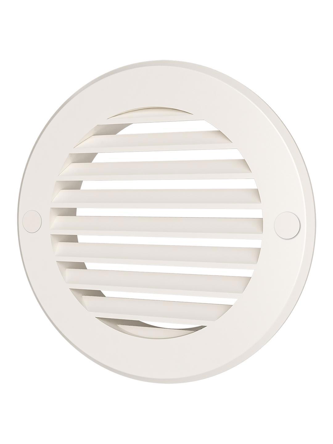 Изображение товара ERA Street Line D150 — наружная вентиляционная решетка с фланцем, слоновая кость