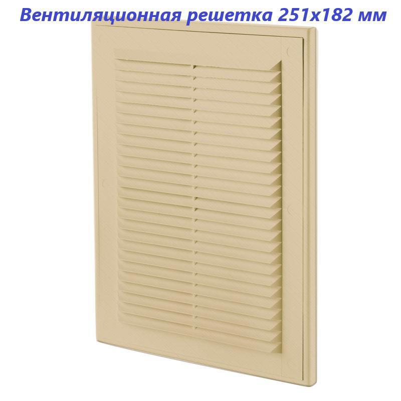 Изображение товара Решетка вентиляционная Vents МВ 125 182x251 мм пластик цвет светлый дуб Изображение товара Решетка вентиляционная Vents МВ 125 182x251 мм пластик цвет светлый дуб