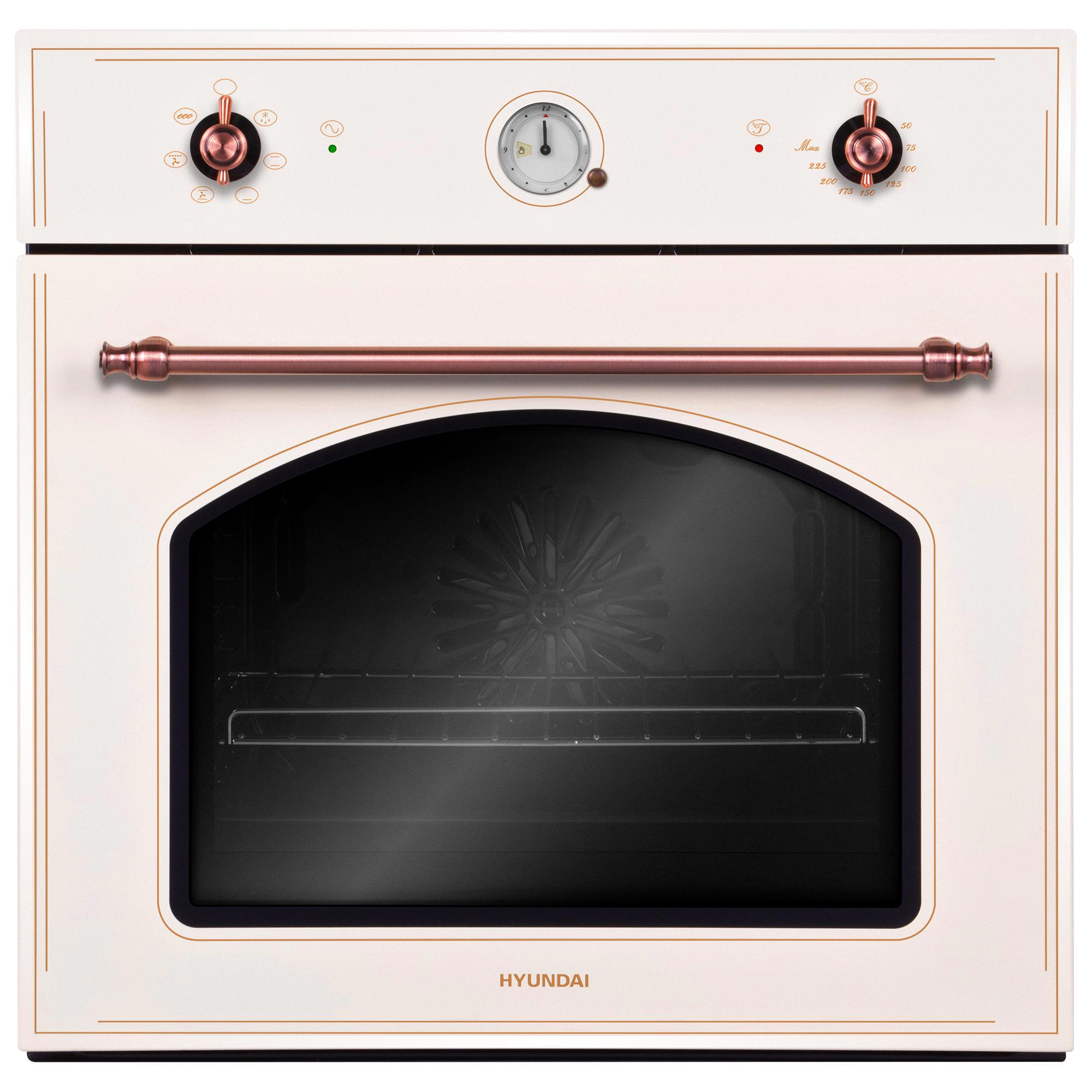 Изображение товара Электрический встроенный духовой шкаф Hyundai HEO 6636 BE 60 л бежевый