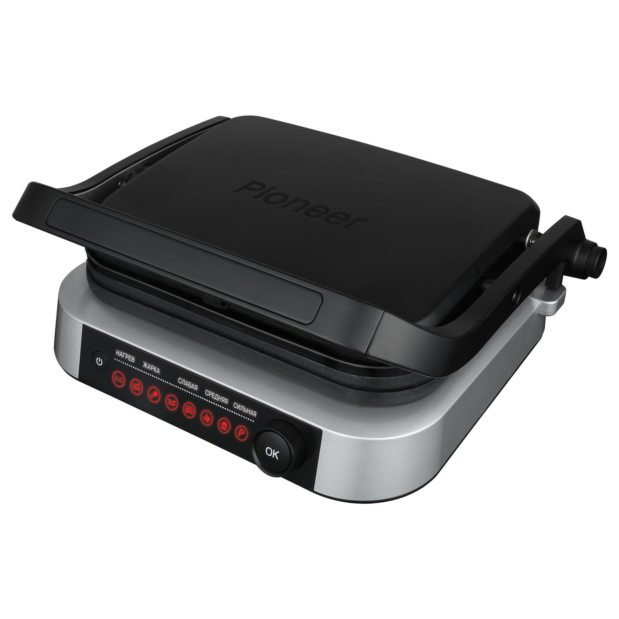 Изображение товара Электрогриль Pioneer GR1020E 2100 Вт автоматическая определитель толщины