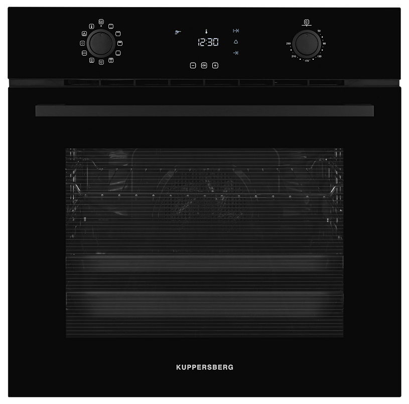 Изображение товара Электрический встраиваемый духовой шкаф Kuppersberg Fph 611 B черный 59.5x59.5x55.9 см