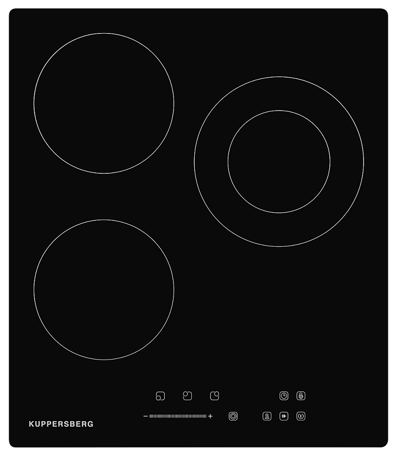 Изображение товара Электрическая варочная панель Kuppersberg ECS 403 45 см с 3 конфорками
