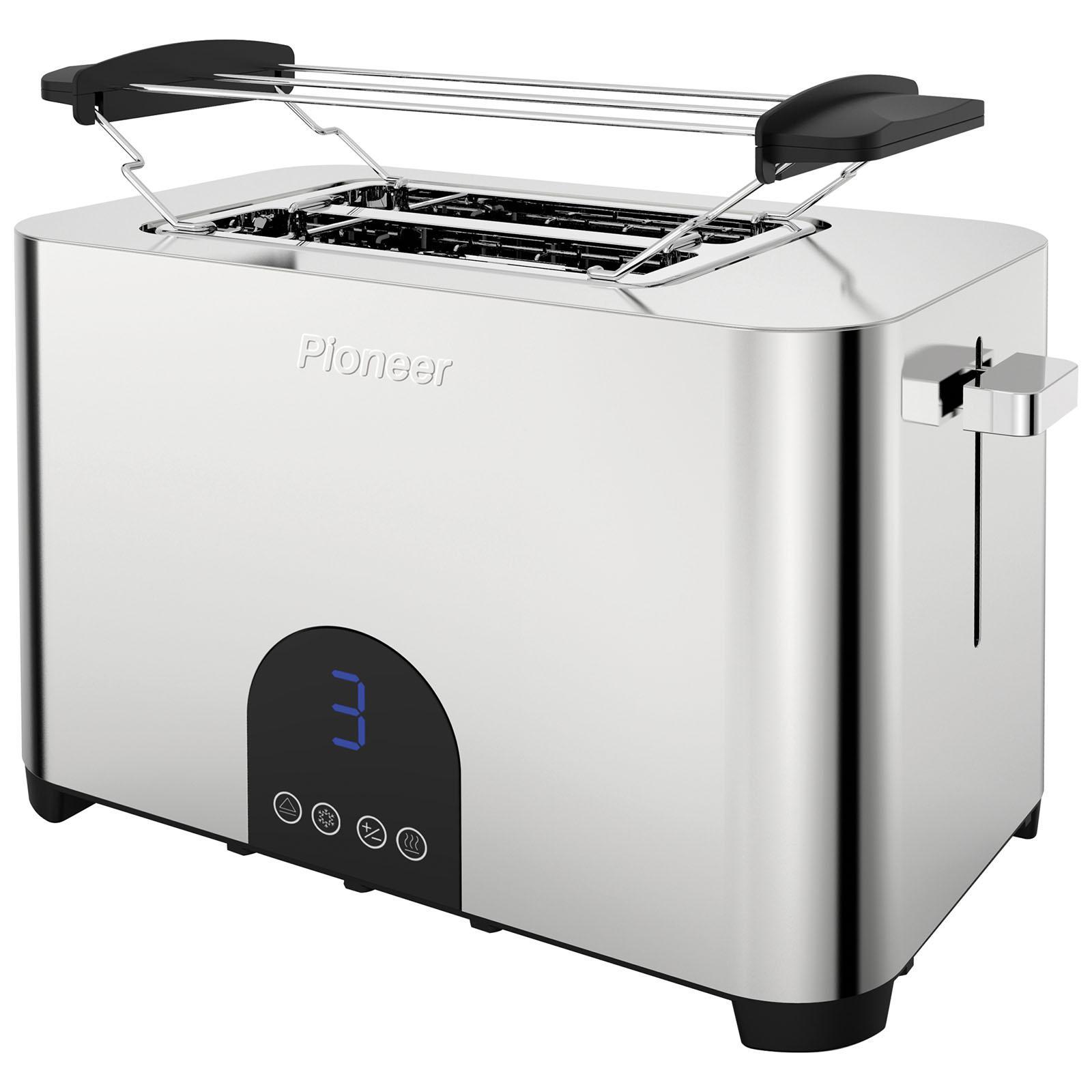 Изображение товара Тостер Pioneer Ts185 цвет серебристый