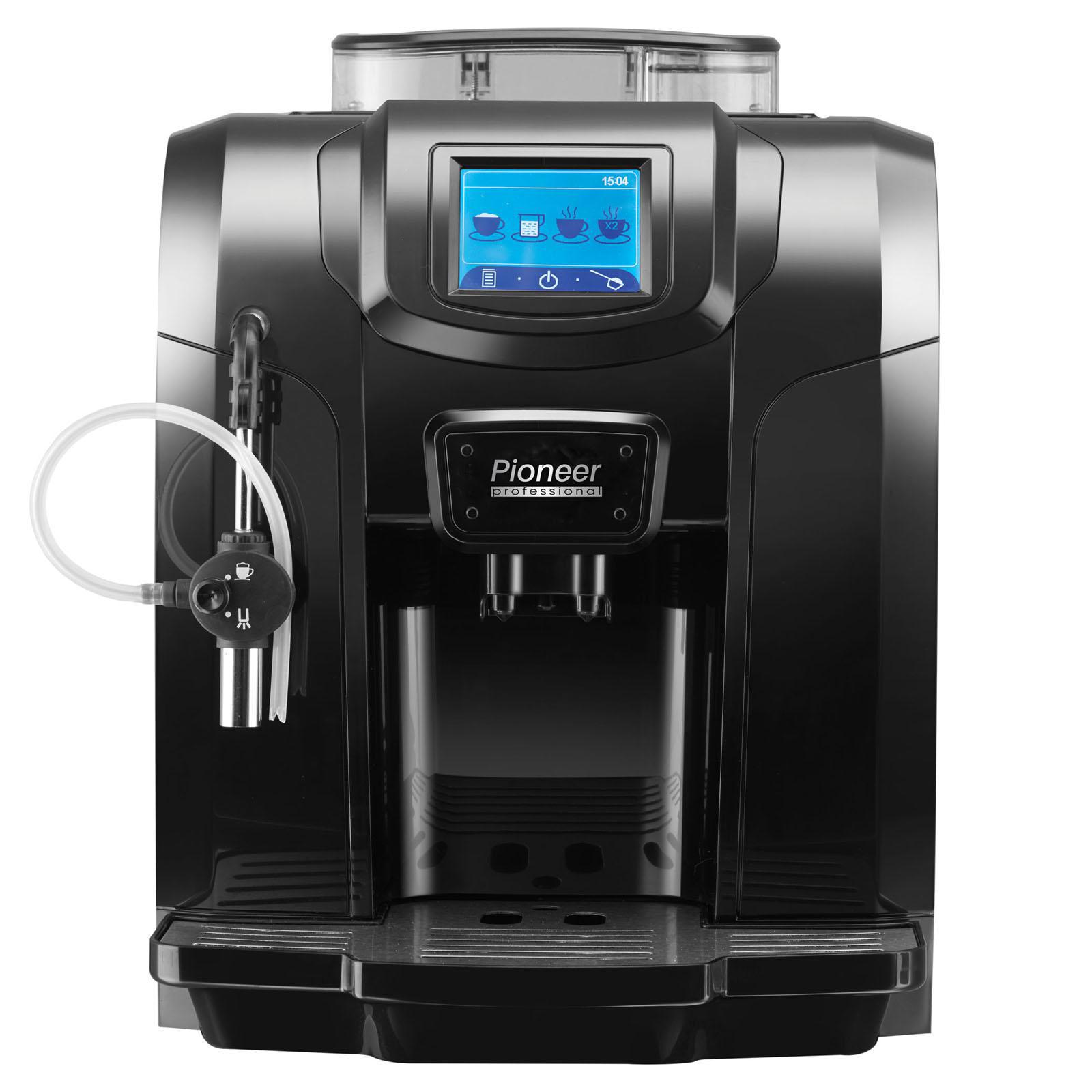 Изображение товара Кофемашина Pioneer CMA016 сенсорное управление двойной бойлер 15 чашек