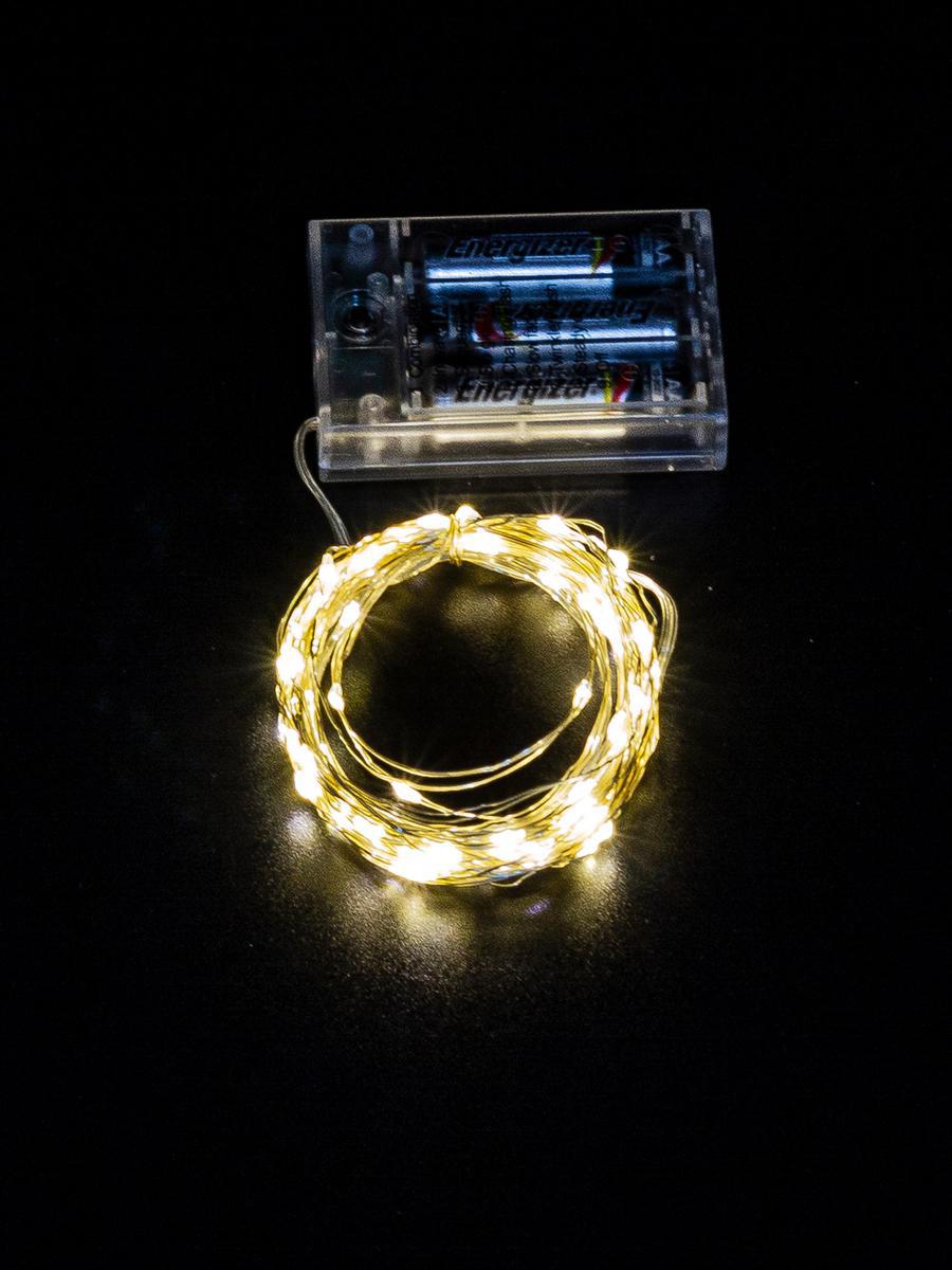 Изображение товара Электрогирлянда универсальная Artstyle cl-n228ww роса 5м 50 ламп белые 8 режимов