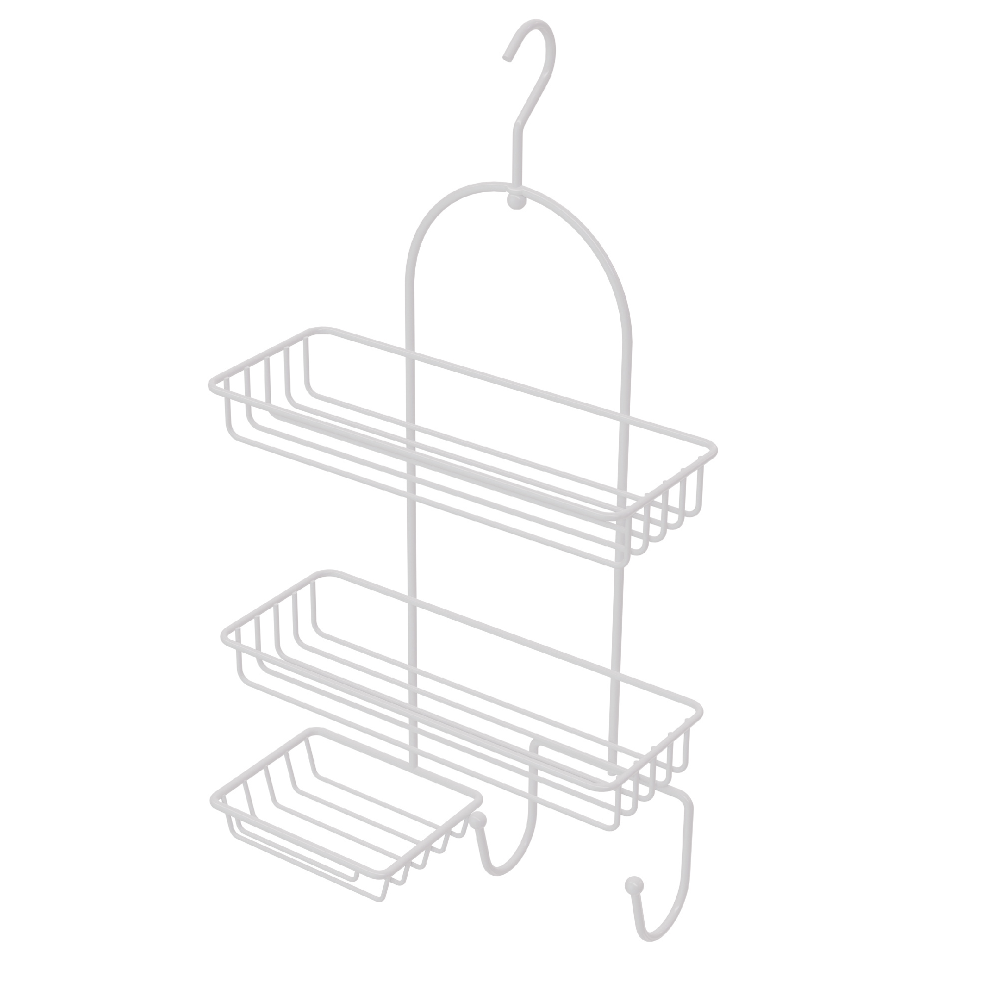Изображение товара Полка для ванной Fixsen с мыльницей 10x49 см белая
