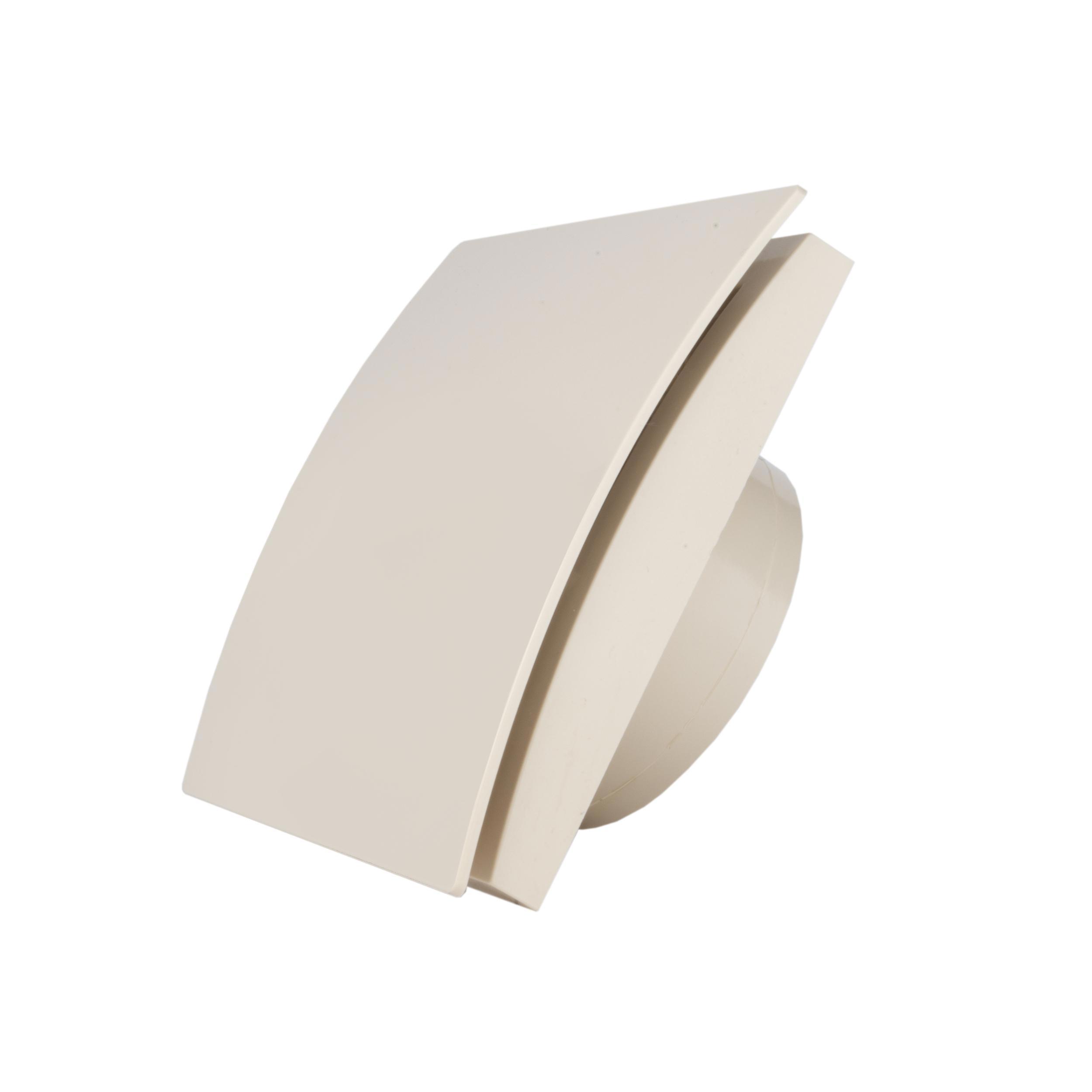 Изображение товара Вентилятор вытяжной сверхтонкий Mmotors jsc 0719 D100 мм 27 дБ 90 м³/ч обратный клапан цвет слоновая кость