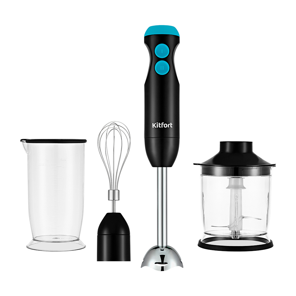 Изображение товара Погружной блендер Kitfort КТ-3041-3 2 скорости бирюзовый