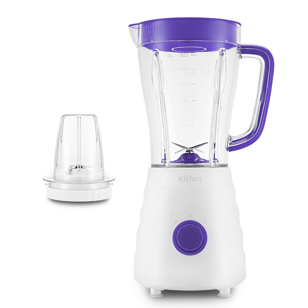 Изображение товара Стационарный блендер Kitfort КТ-3054-1 2 скорости фиолетовый