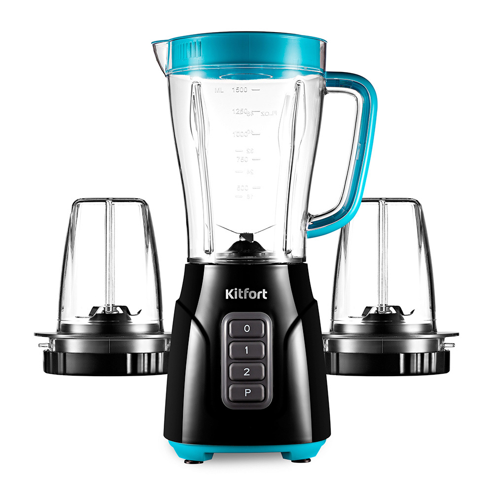 Изображение товара Стационарный блендер KITFORT КТ-3032-3 2 скорости бирюзовый