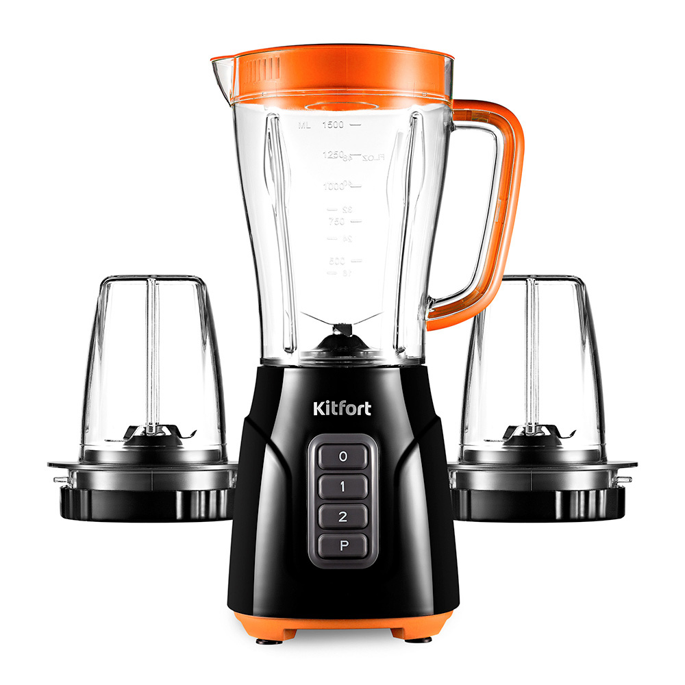Изображение товара Блендер стационарный Kitfort КТ-3032-4 2 скорости цвет оранжевый