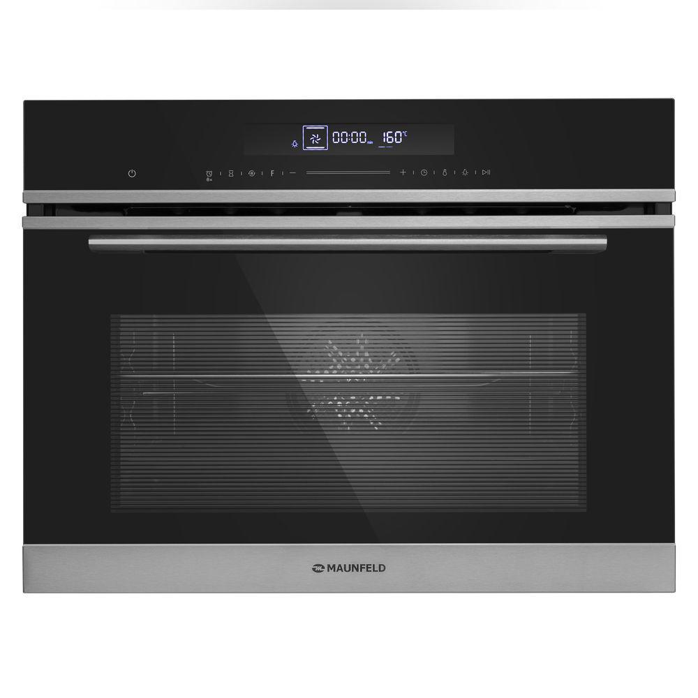 Изображение товара Электрический встраиваемый духовой шкаф Maunfeld MCMO5013SDS 50 литров Black Steel