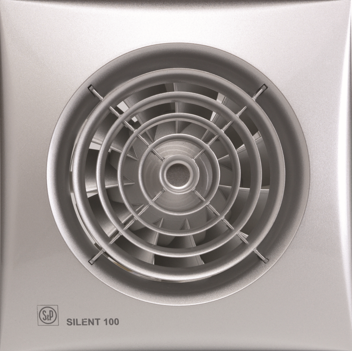 Изображение товара Вентилятор вытяжной Soler&palau Silent-100 CZ Silver D100 мм 26.5 дБ 95 м³/ч обратный клапан цвет серый Изображение товара Вентилятор вытяжной Soler&palau Silent-100 CZ Silver D100 мм 26.5 дБ 95 м³/ч обратный клапан цвет серый