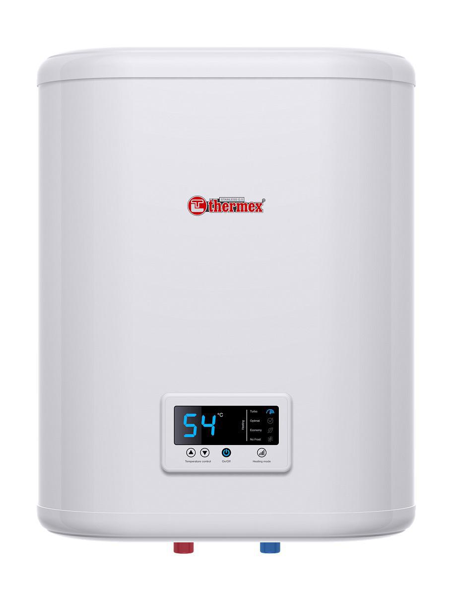 Изображение товара Накопительный водонагреватель электрический 30 л Thermex 151022 2 кВт нержавеющая сталь мокрый ТЭН