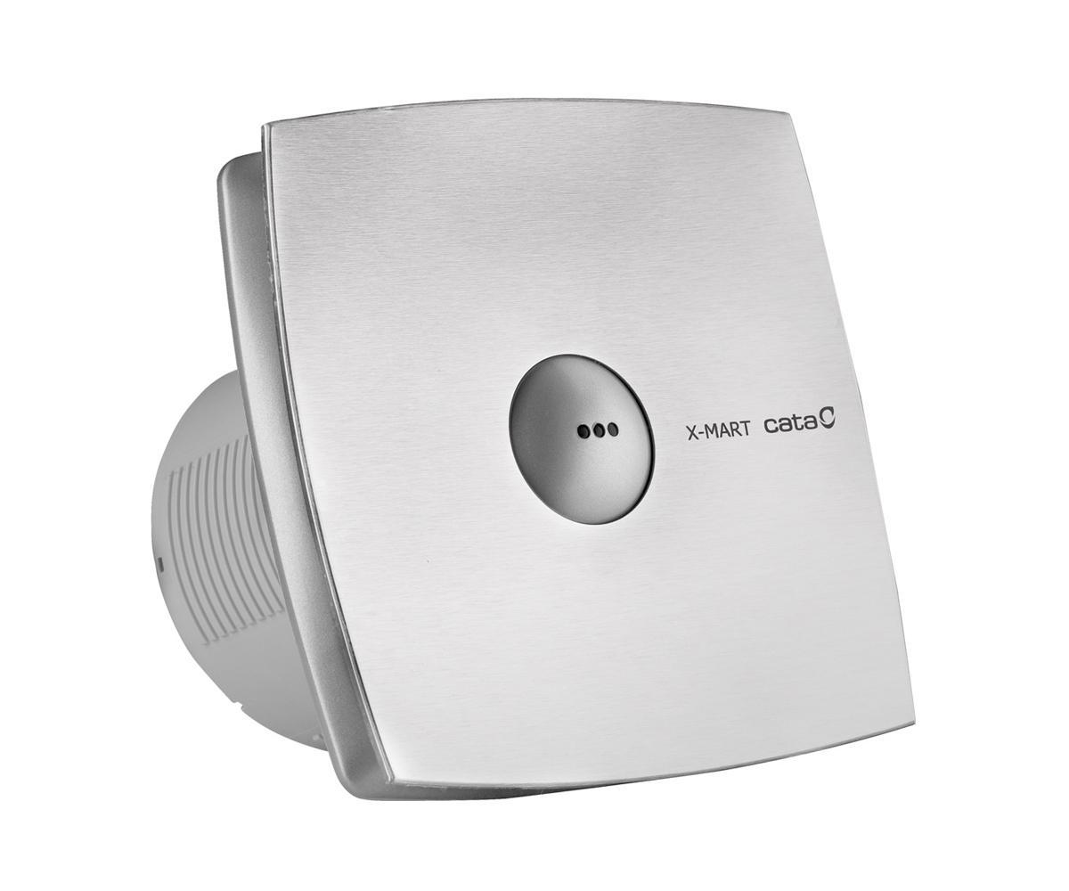 Изображение товара Вентилятор вытяжной Cata X-MART 12 Matic Inox Timer для жилых помещений
