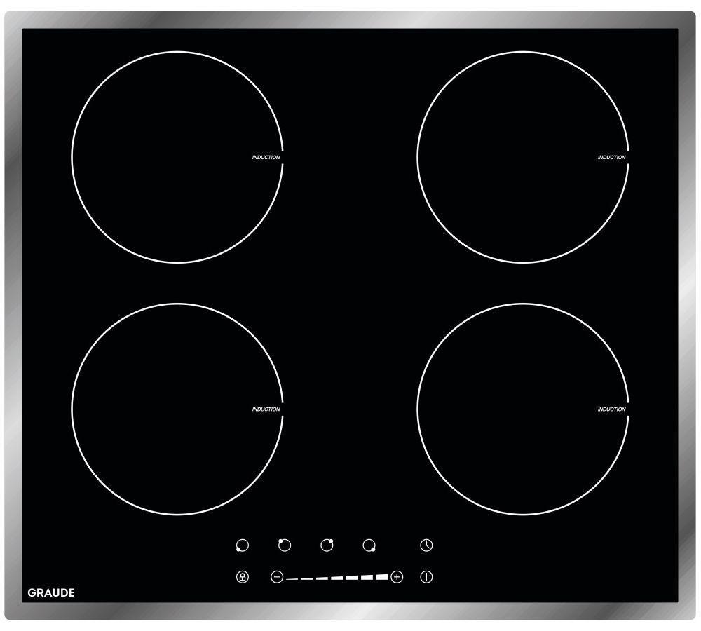 Изображение товара Индукционная варочная панель Graude IK 60.1 E 4 конфорки сенсорное управление 59 см Изображение товара Индукционная варочная панель Graude IK 60.1 E 4 конфорки сенсорное управление 59 см