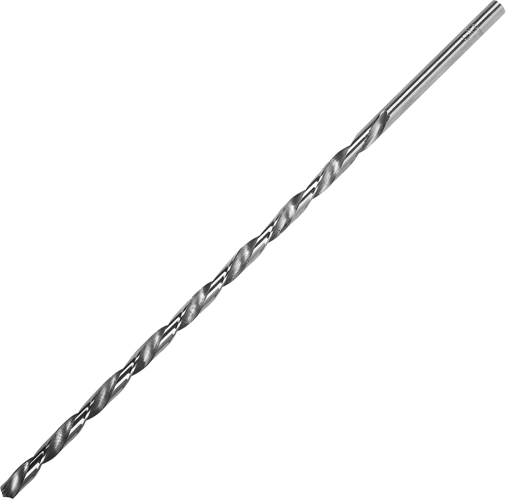 Изображение товара Удлиненное сверло спиральное HSS 8х300 мм для металла пластика оргстекла