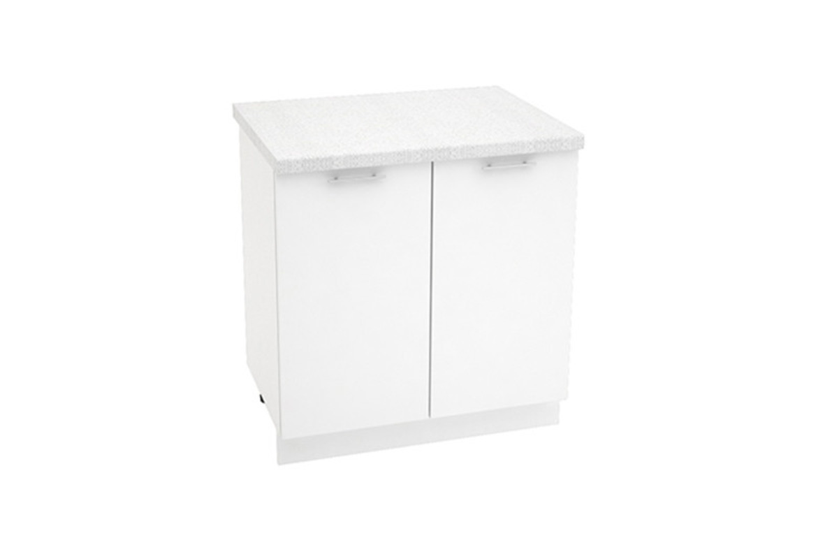 Изображение товара Напольный шкаф Валерия 70x81.6x47.8 см белый МДФ ЛДСП Сурская мебель