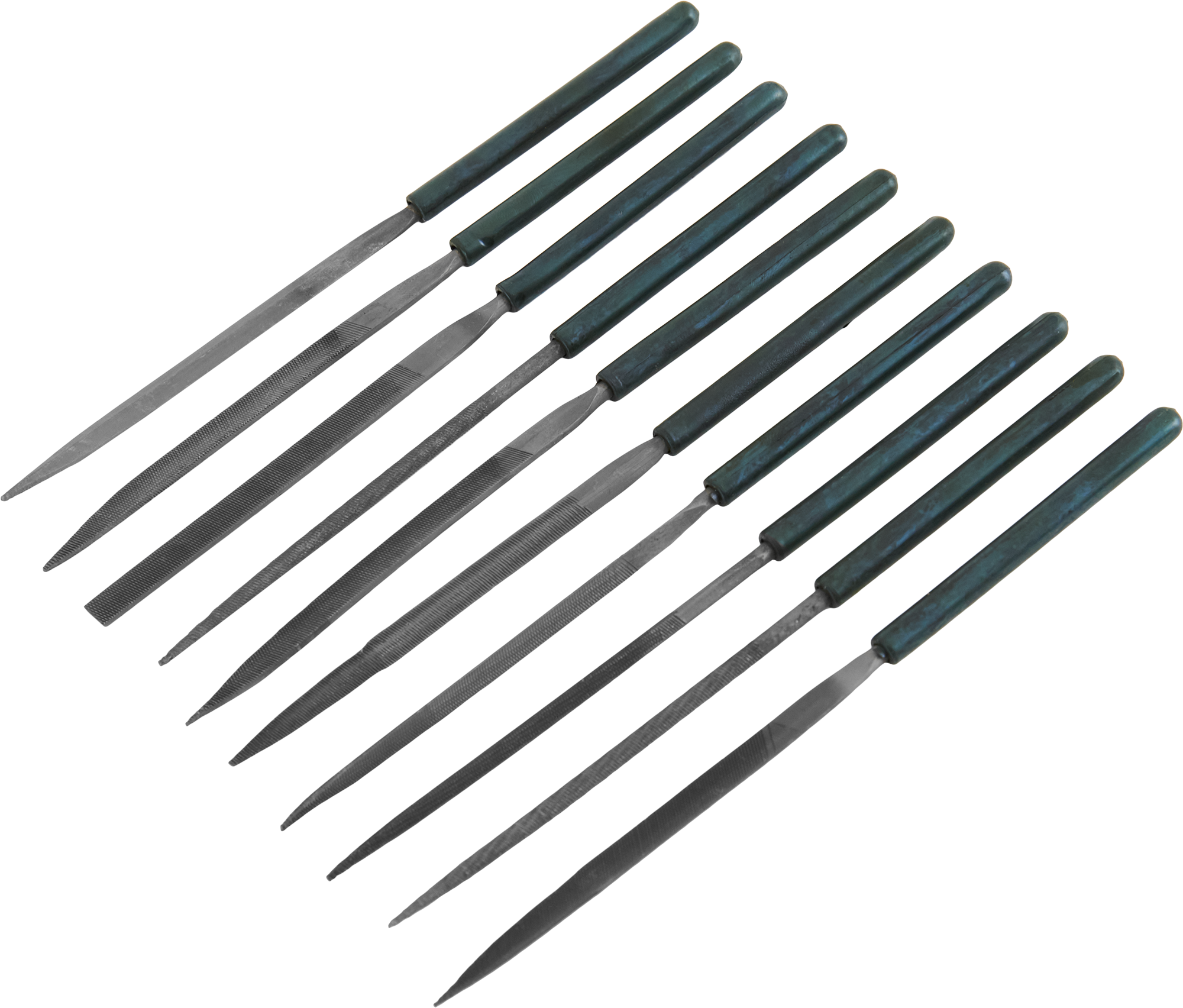 Изображение товара Набор надфилей 3749-F 3x140 мм, 10 шт для обработки металла