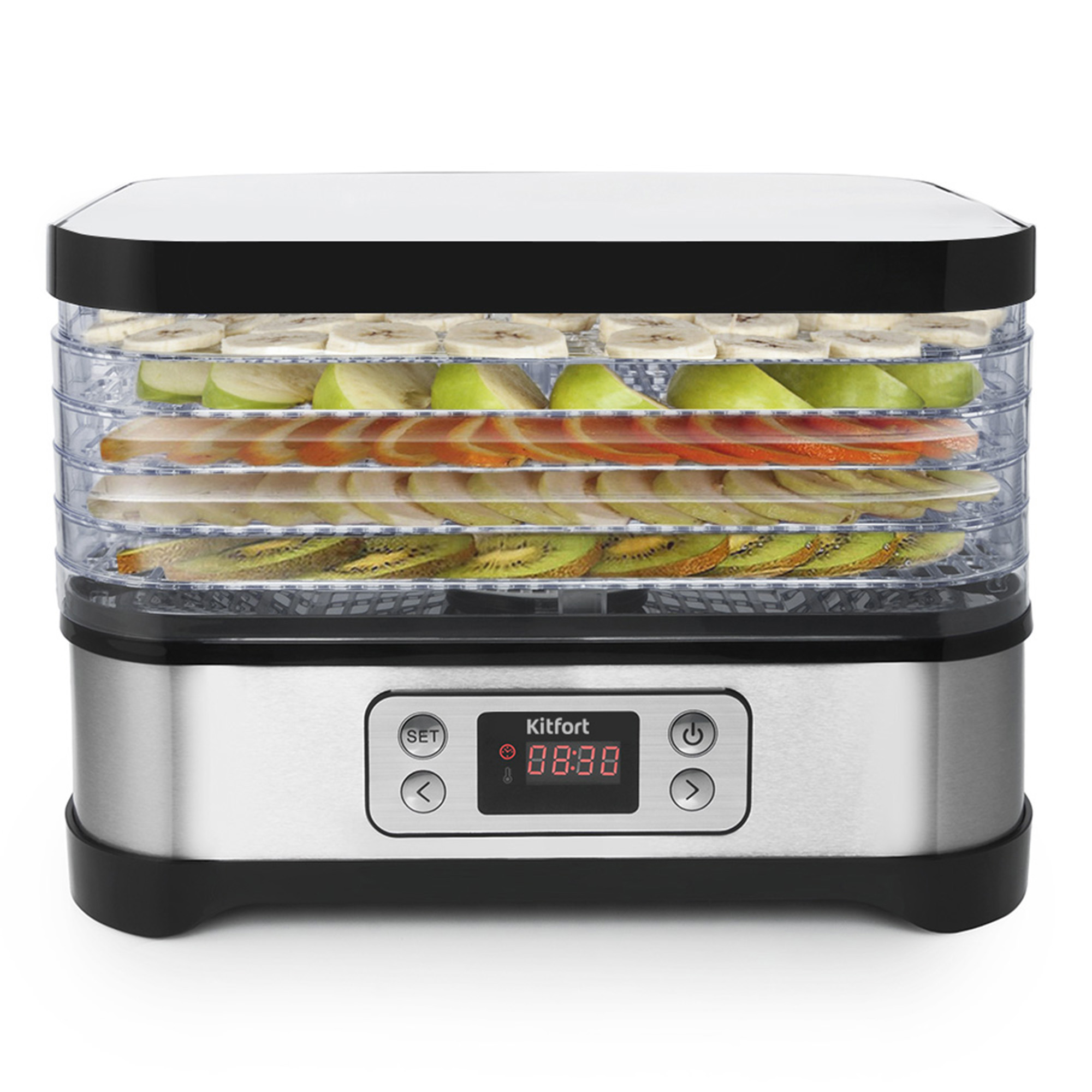 Изображение товара Сушилка для овощей и фруктов Kitfort КТ-1903 250 Вт 5 ярусов