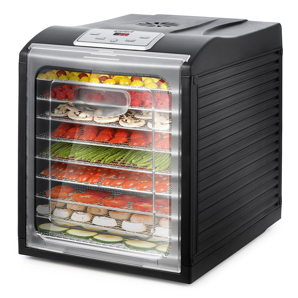 Изображение товара Сушилка для овощей и фруктов Kitfort КТ-1908 700 Вт 9 ярусов черная