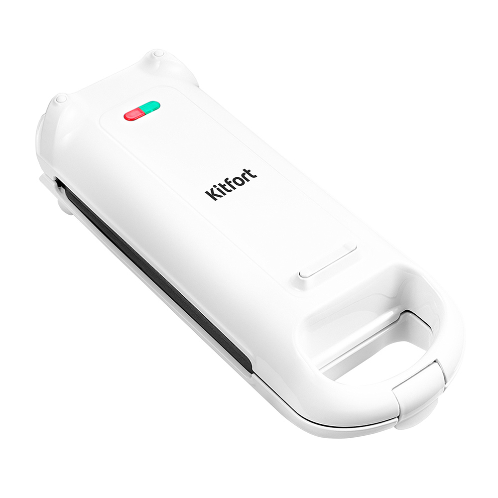 Изображение товара Вафельница Kitfort КТ-1643 белая для толстых бельгийских вафель