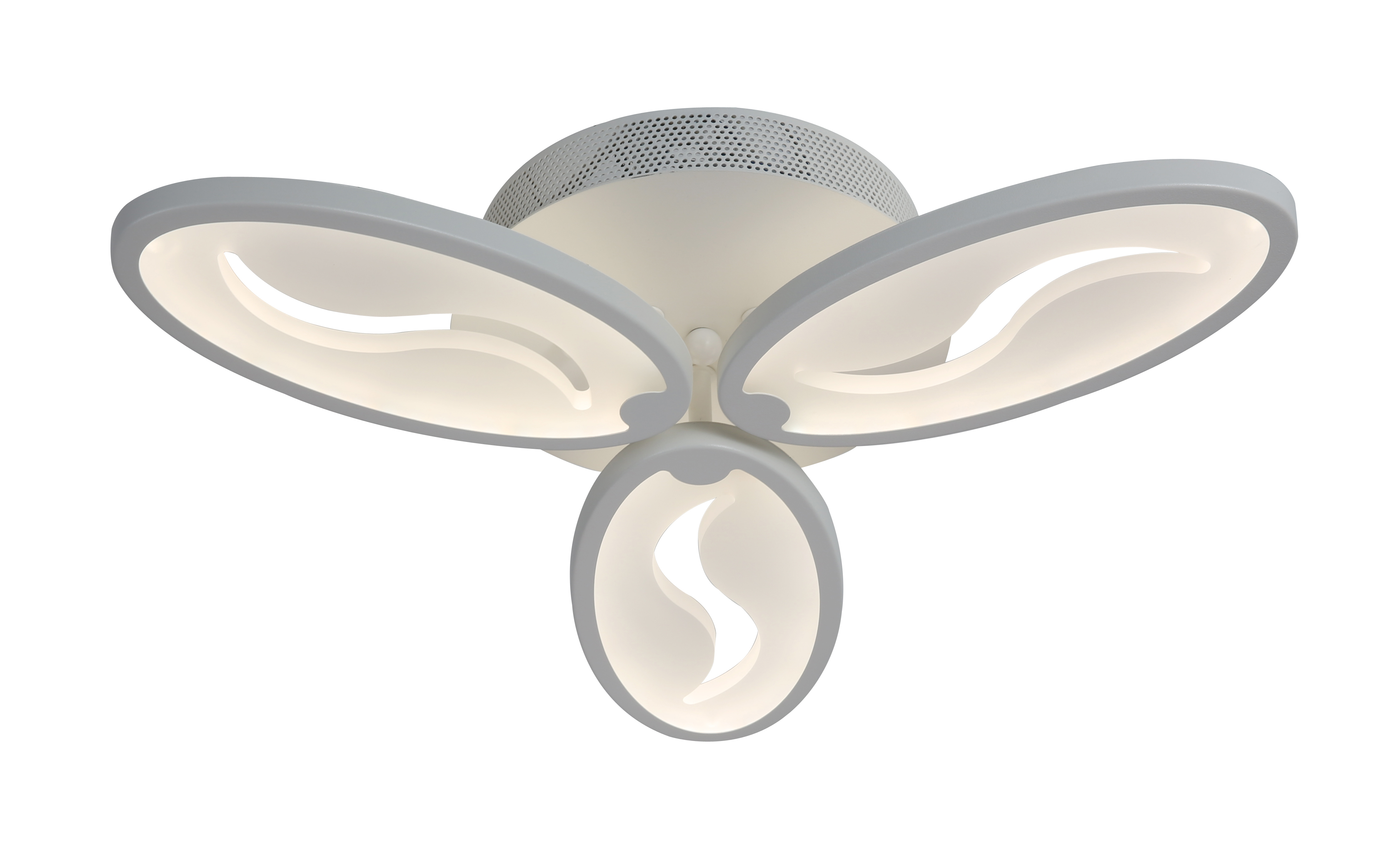 Изображение товара Люстра потолочная светодиодная MODERLI V10090-CL SELENA 15 м² холодный белый свет цвет белый