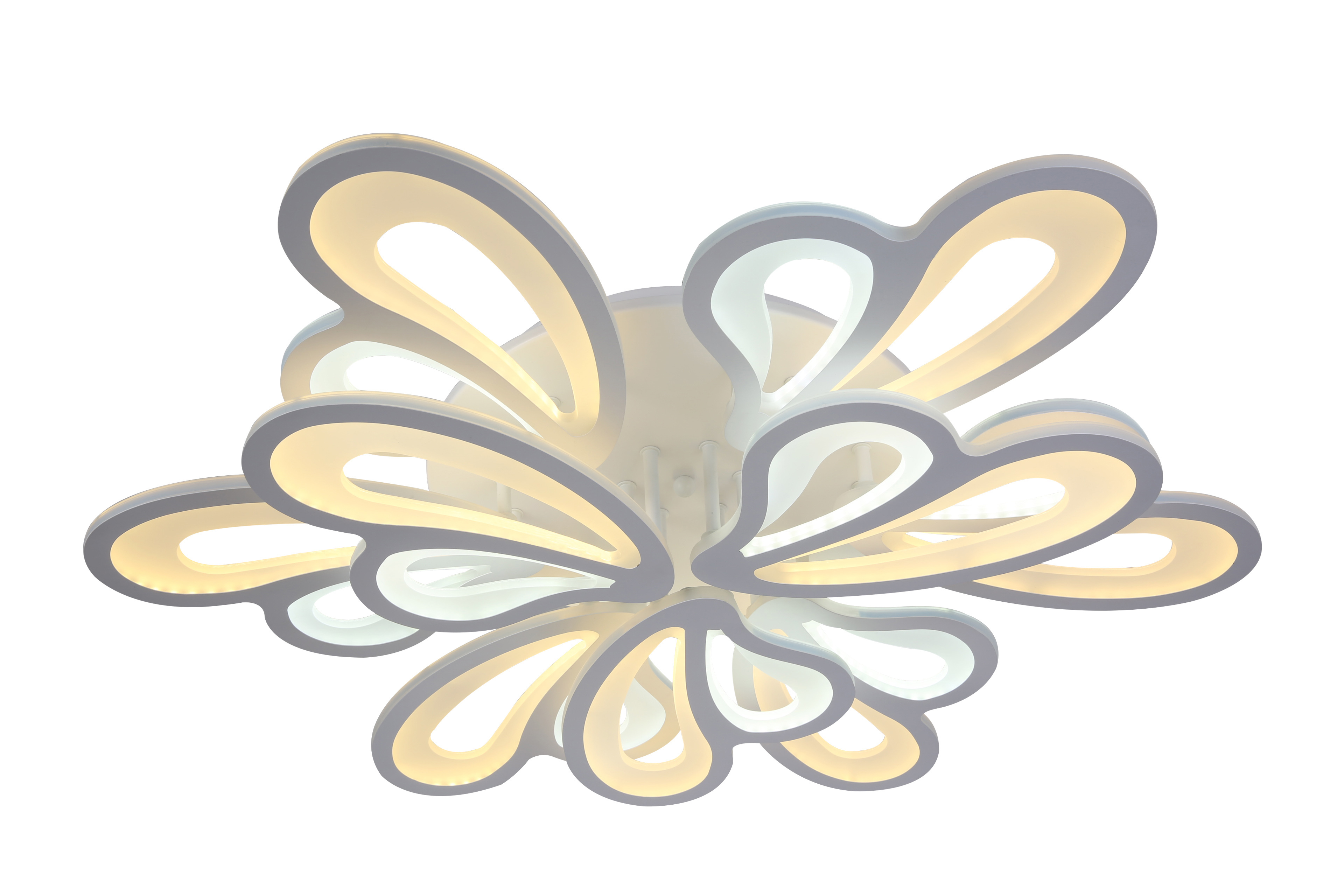 Изображение товара Люстра потолочная светодиодная MODERLI V10182-CL Bience 50 м² холодный белый свет цвет белый