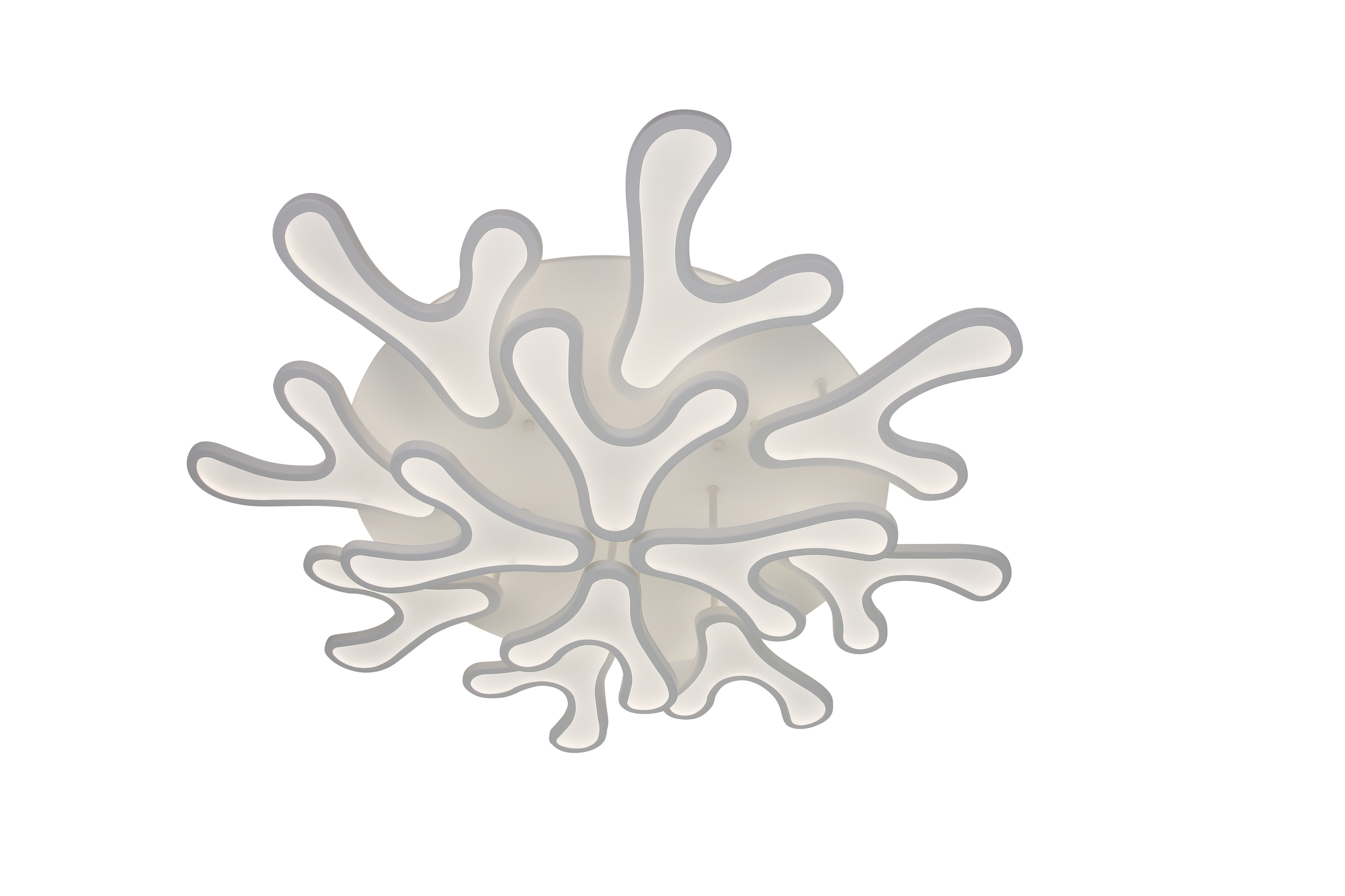 Изображение товара Светодиодная потолочная люстра MODERLI V10193-CL Cream для современного интерьера