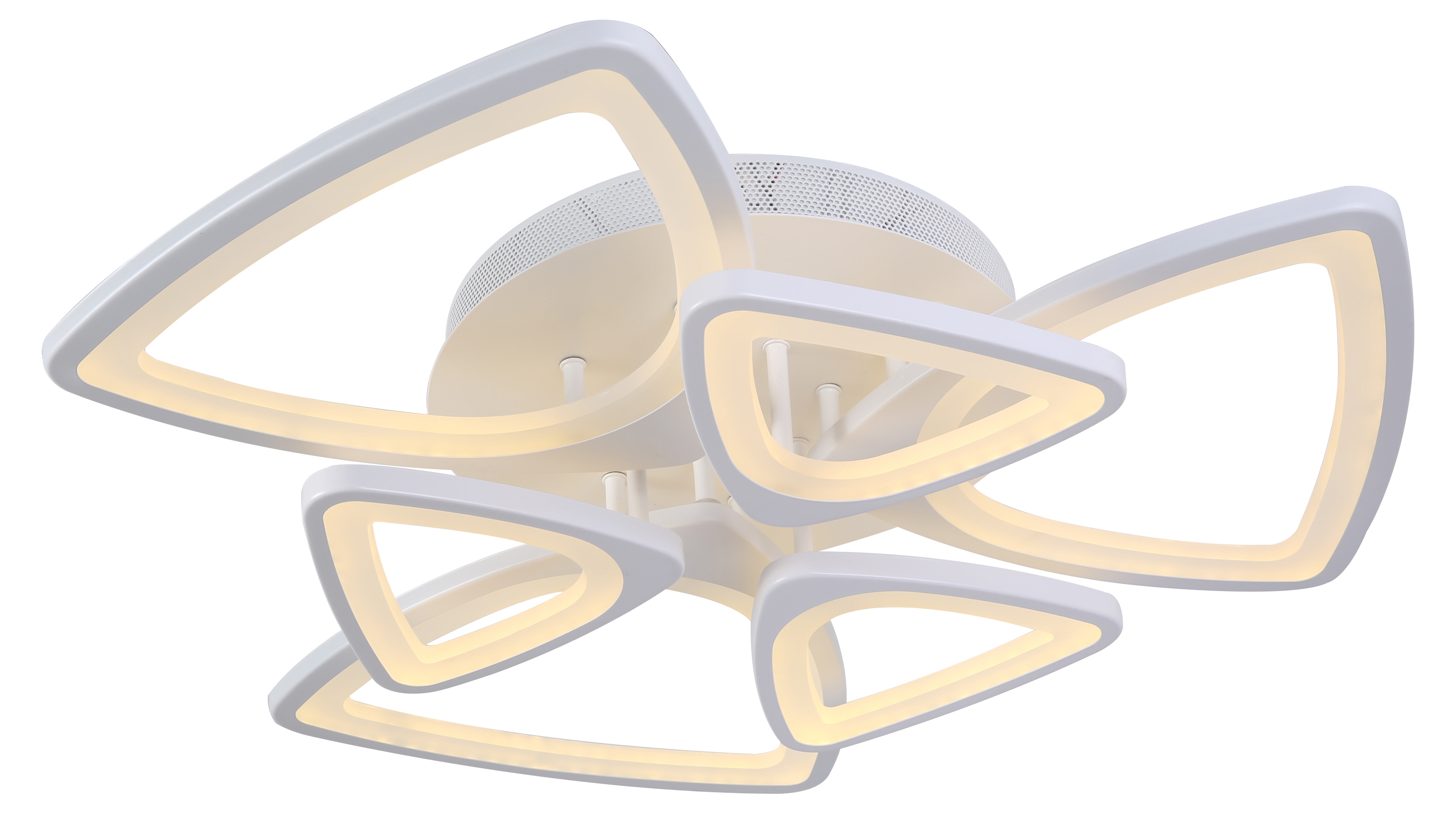 Изображение товара Светодиодная потолочная люстра MODERLI V10116-CL Zita 40 м² с пультом белый дизайн