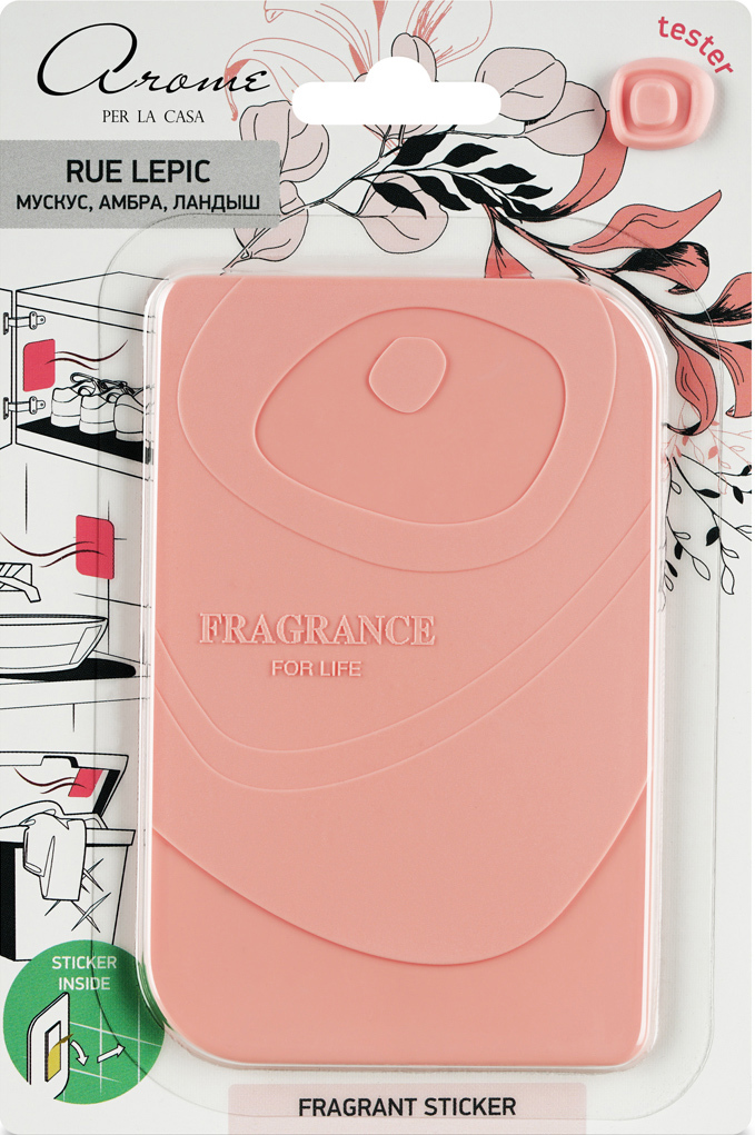 Изображение товара Ароматическое саше Fragrant Sticker Rue Lepic элегантное изделие с ароматами амбра ландыш мускус