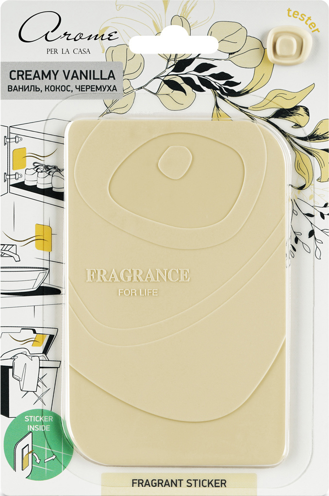 Изображение товара Ароматическое саше Fragrant Sticker Creamy Vanilla