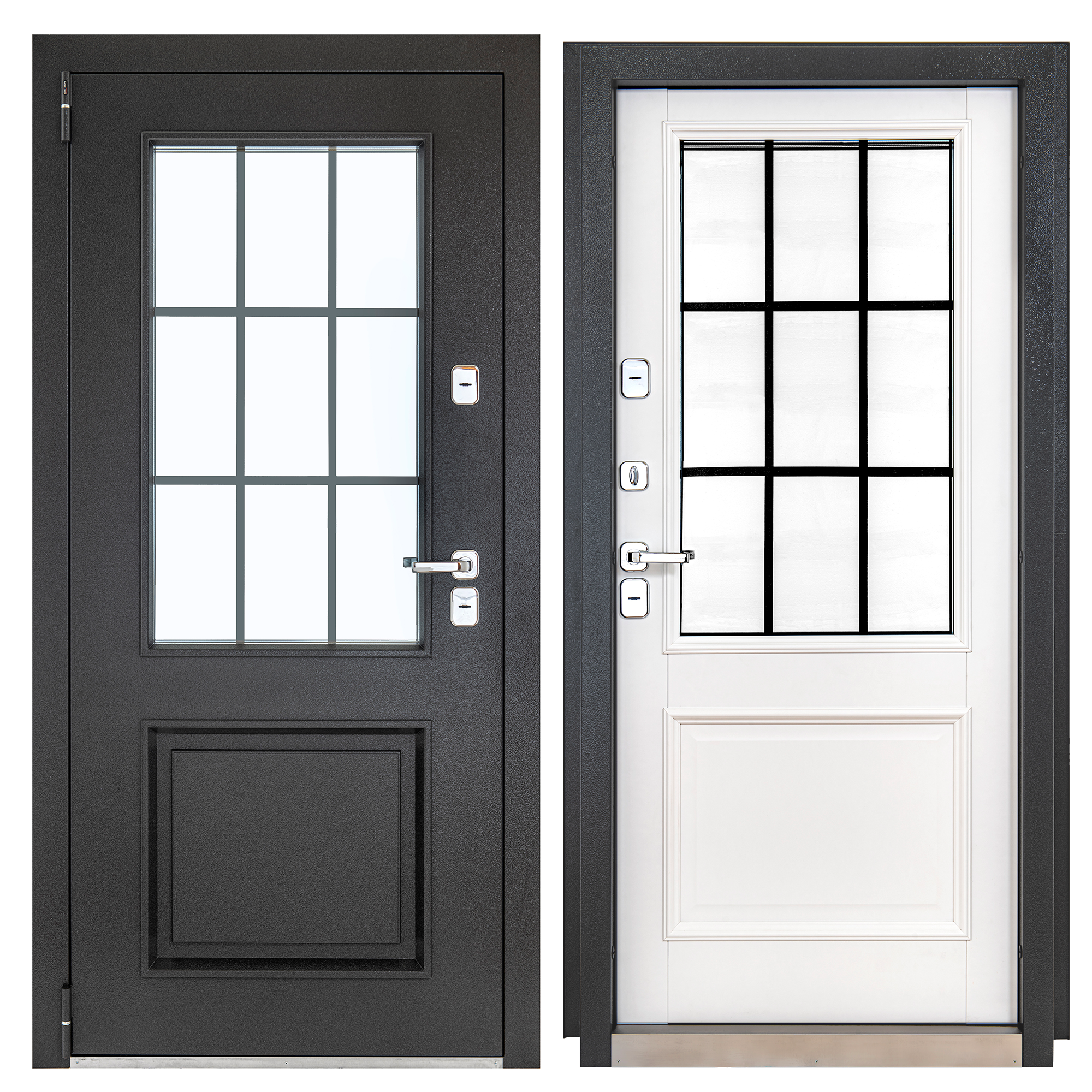 Изображение товара Входная дверь PORTIKA Порта Т4 402СП/К13 с PIR плитой, левый