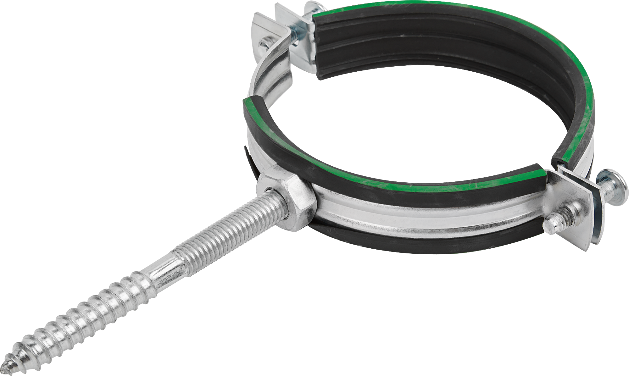 Хомут для труб Mayer 3" ø88-94 мм со шпилькой 10x100 и дюбелем гайка M10