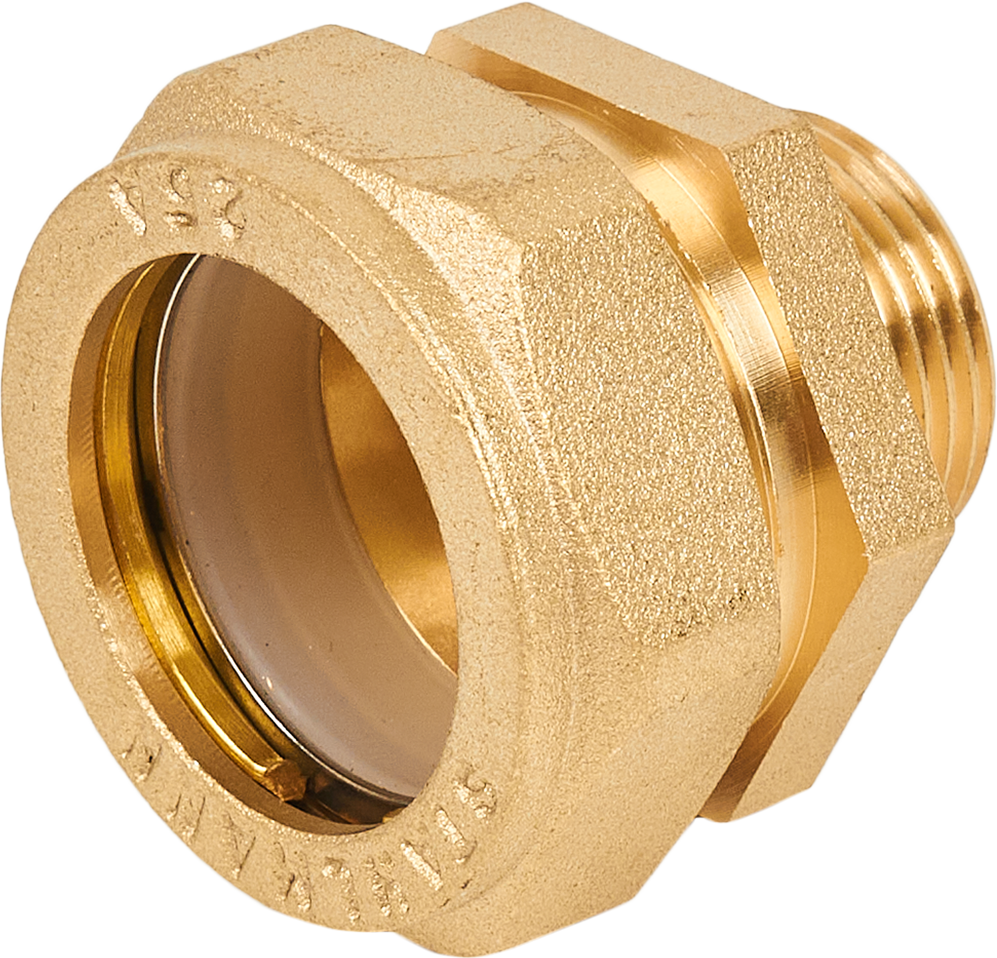 Изображение товара Муфта комбинированная Stahlmann 3/4x25 мм латунь для систем водоснабжения