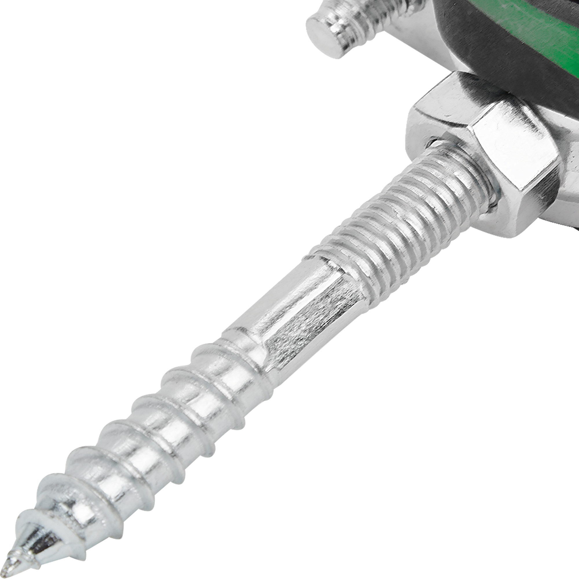 Хомут для труб Mayer 3/8" ø16-19 мм со шпилькой 8x60 и дюбелем гайка M8 - 1