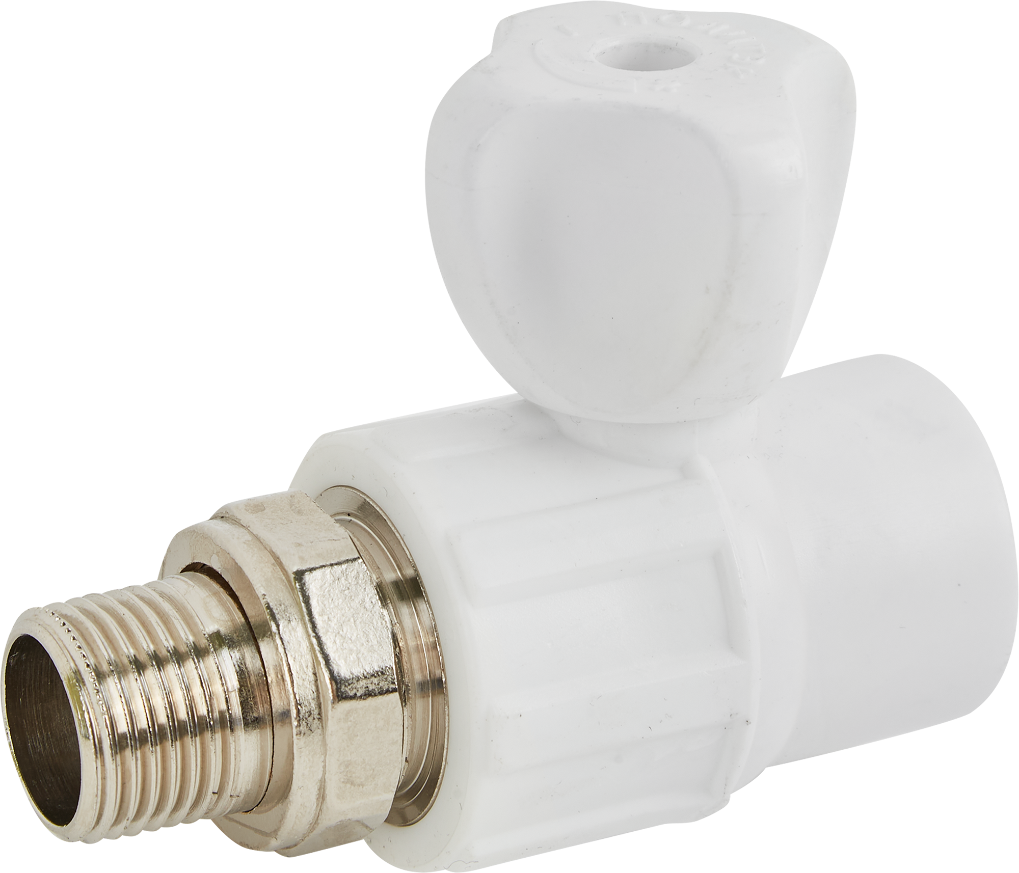 Изображение товара Вентиль регулирующий для радиатора Политэк 1/2" латунь прямая