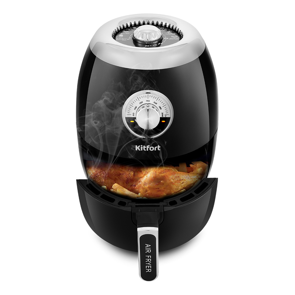 Изображение товара Аэрогриль Kitfort КТ-2213-2 цвет черный