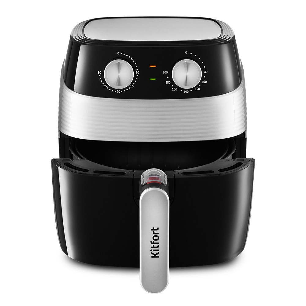 Изображение товара Аэрогриль Kitfort КТ-2223 3, 5 л черный - жарка запекание выпечка аппарат
