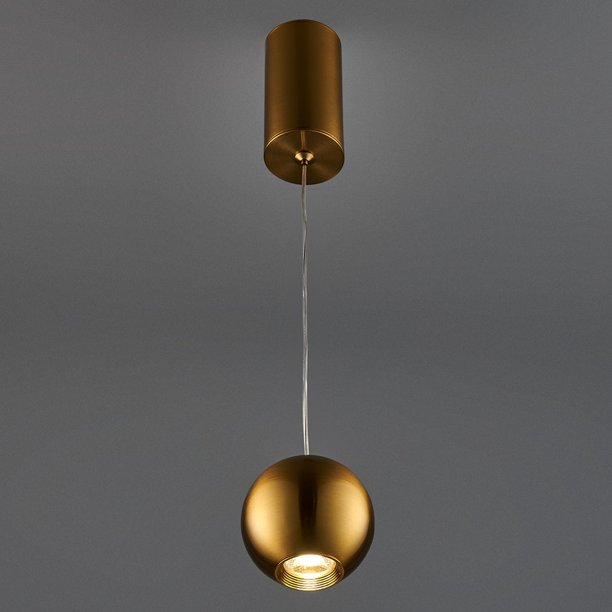 Изображение товара Подвесной светодиодный светильник 50215/1 с бронзовым основанием 7Вт