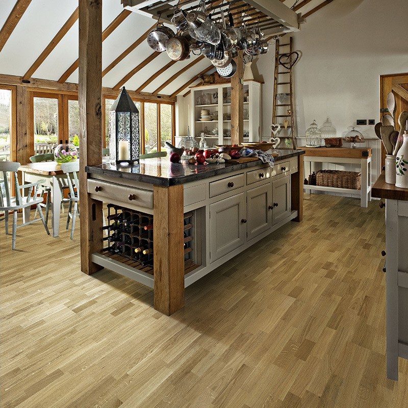 Изображение товара Паркетная доска Kahrs Европейский дуб Вена 23 класс 15 мм 2.91 м²