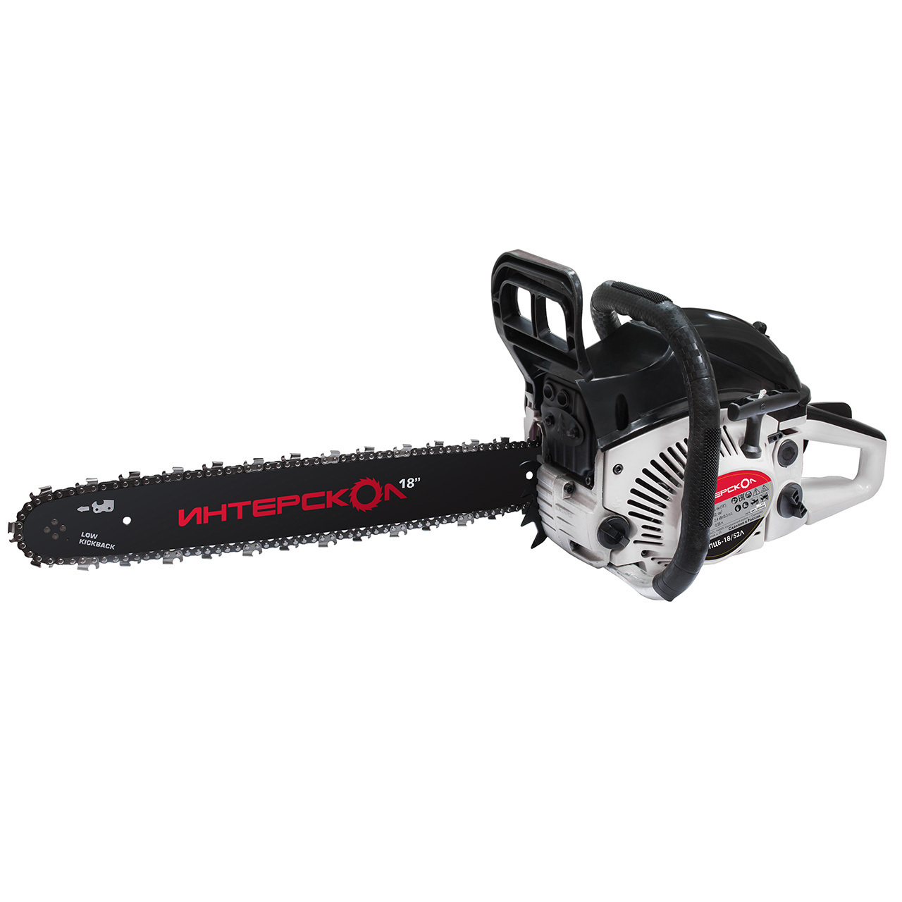 Изображение товара Бензопила Интерскол ПЦБ-18/52Л 3.3 л.с. шина 45 см цепная пила