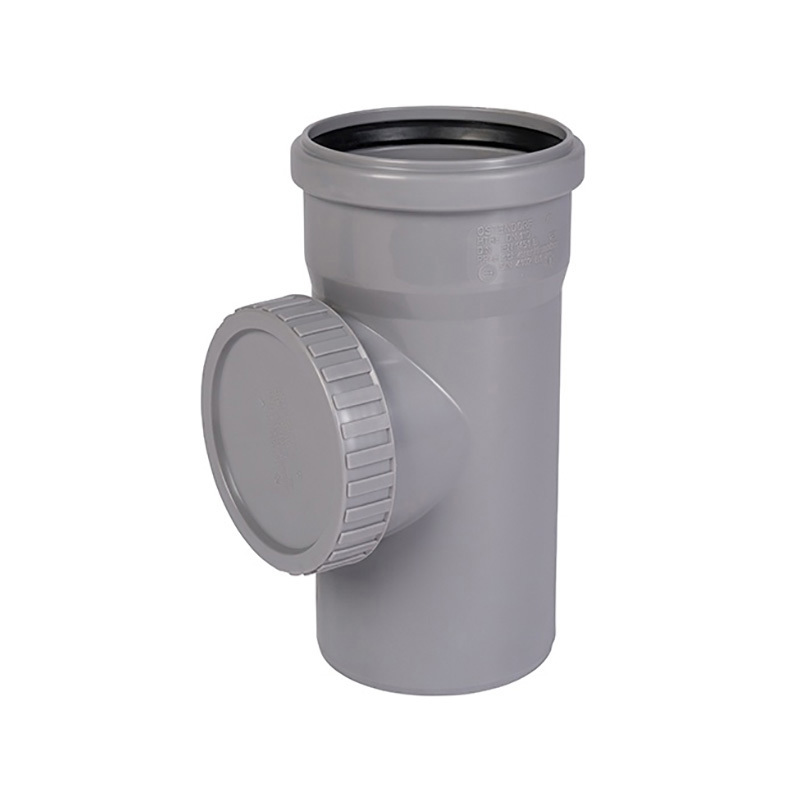 Изображение товара Ревизия Ostendorf HTRE 75 мм для внутренней канализации, высота 138 мм, серый