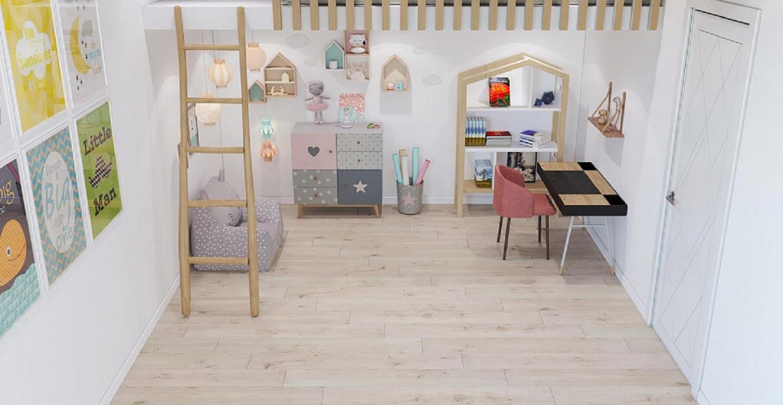 Изображение товара Ламинат Kastamonu Sunfloor 8/33 4V 8 мм бежевый влагостойкий 2.44 м²