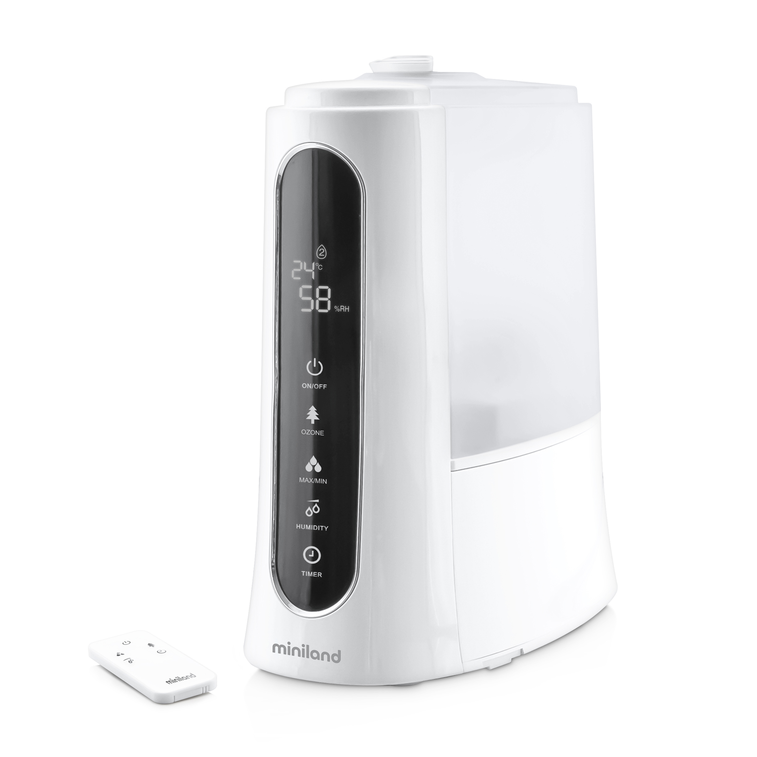 Изображение товара Увлажнитель-озонатор воздуха Miniland Humitouch pure белый