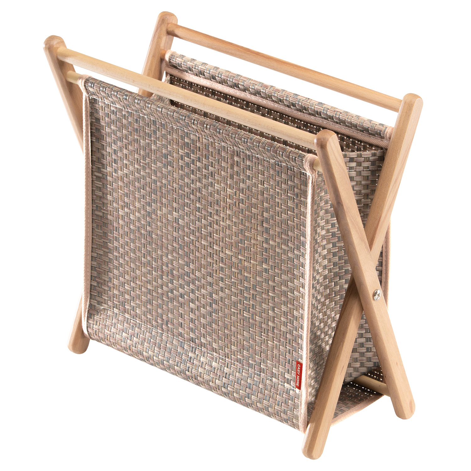 Изображение товара Корзина для бумаг Casy home 15x30x30 см полиэстер цвет коричневый Изображение товара Корзина для бумаг Casy home 15x30x30 см полиэстер цвет коричневый