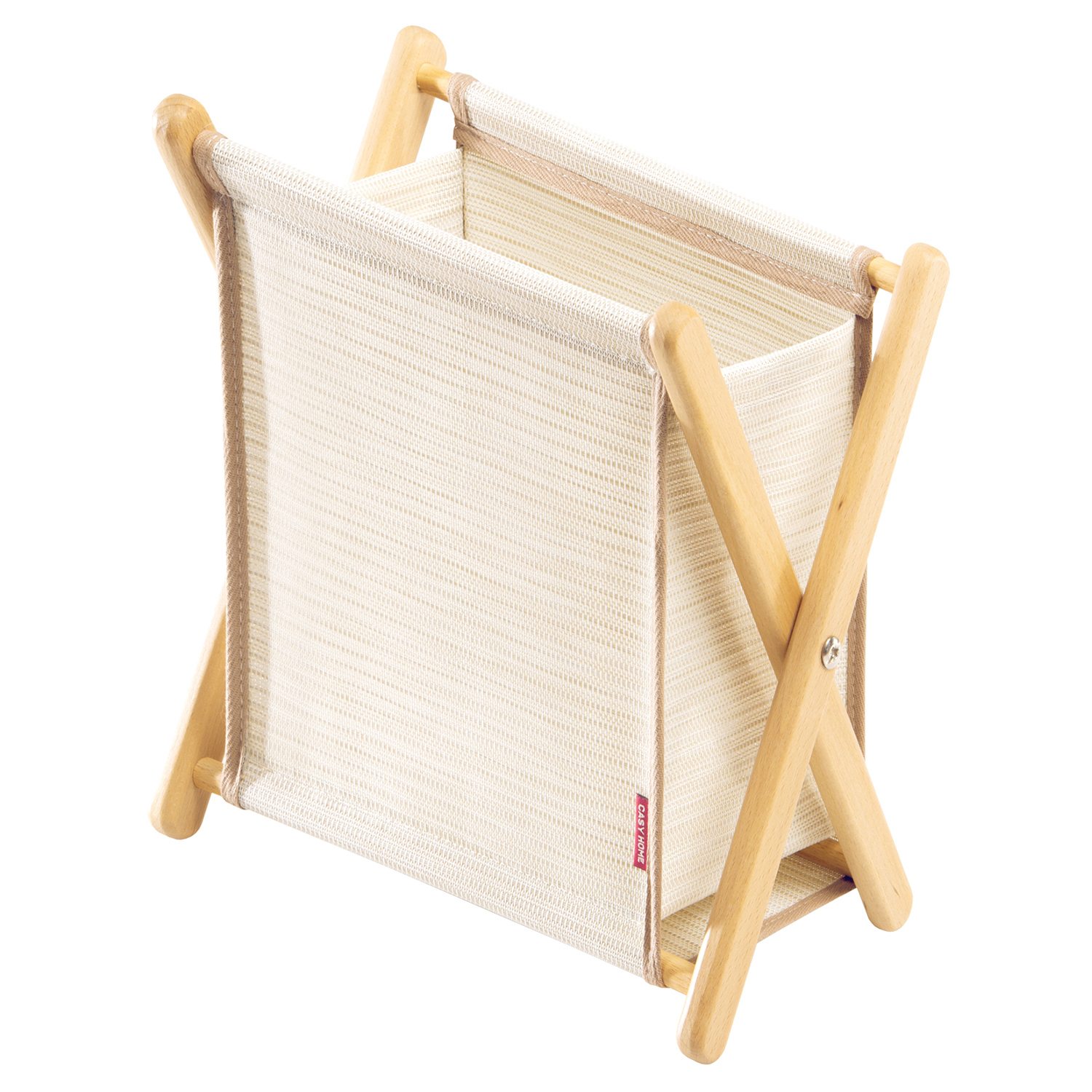 Изображение товара Корзина для бумаг Casy home 15x23x23 см полиэстер цвет бежевый