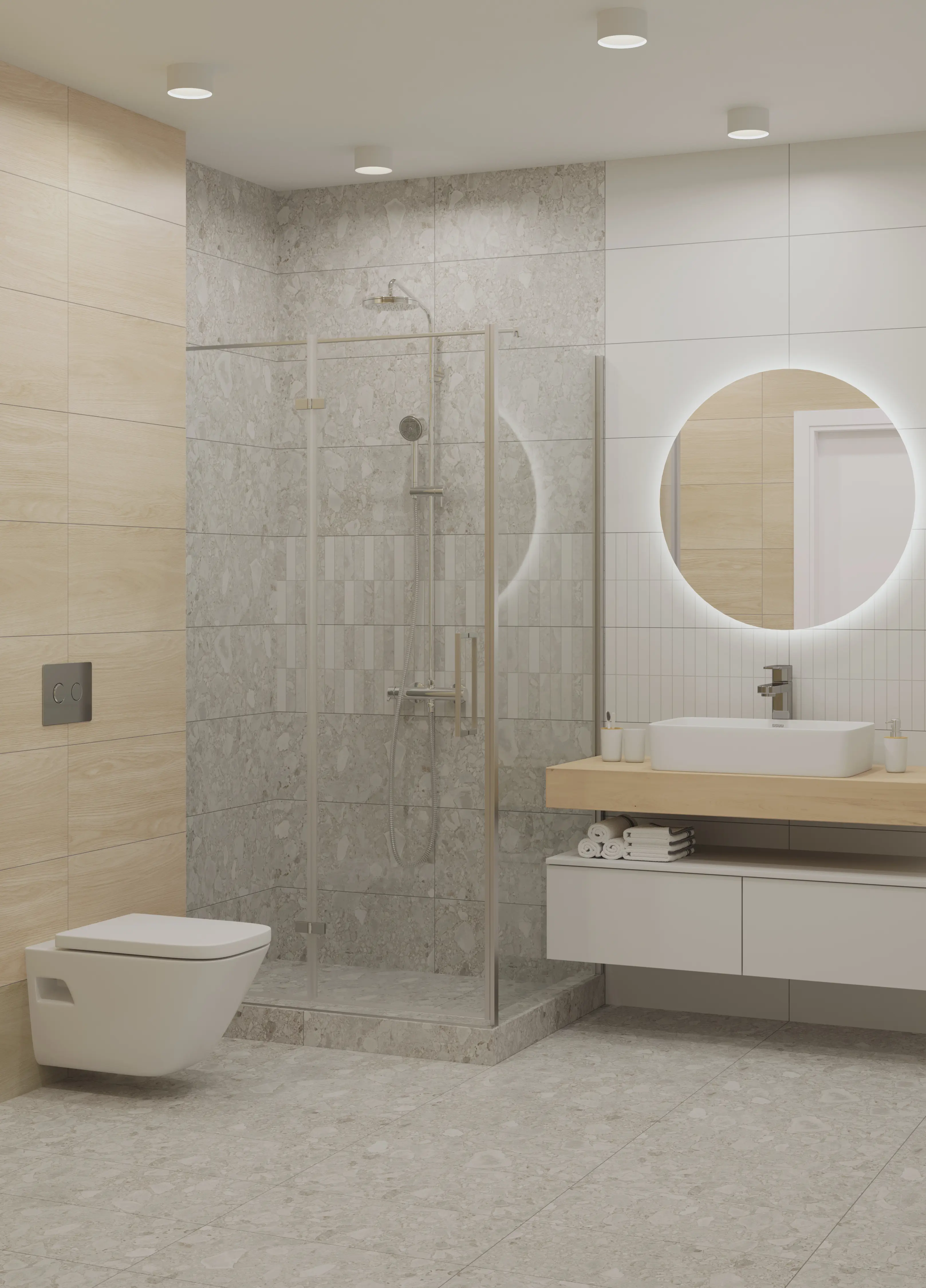 Декор настенный LB Ceramics Спектр 30x60.3 см 1.44 м² матовый цвет белый - 3
