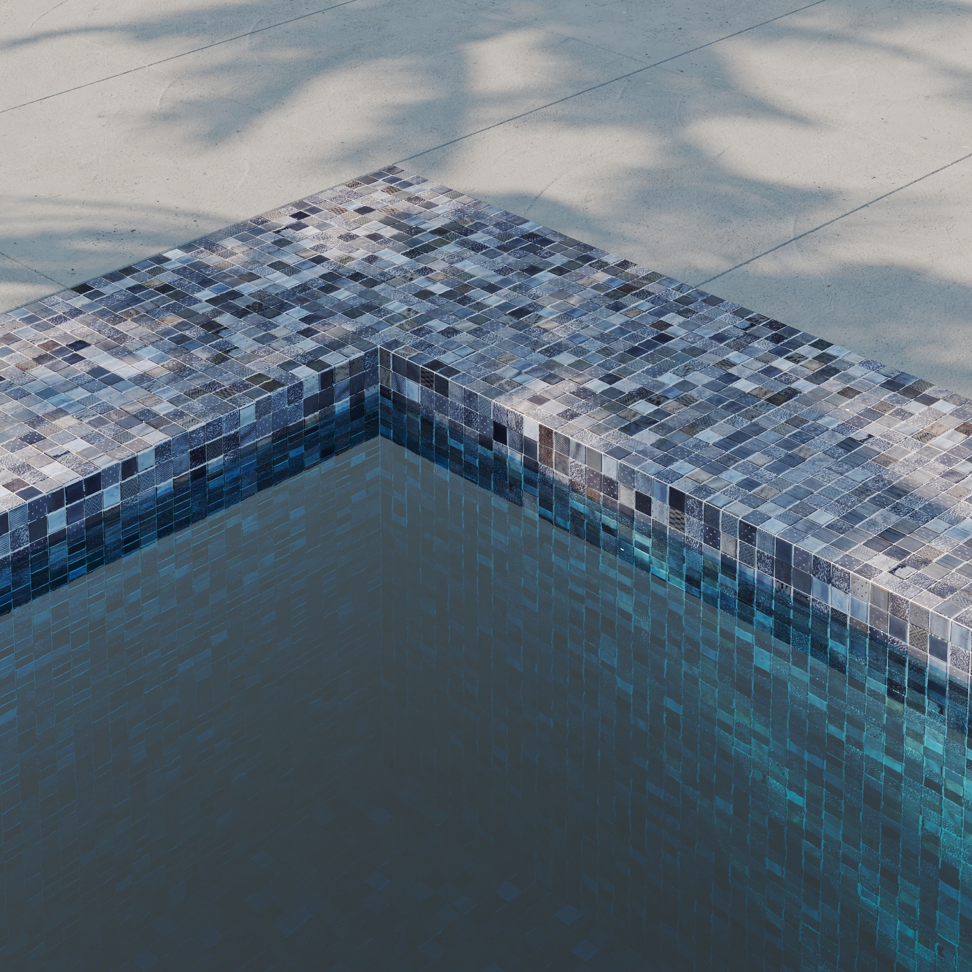 Изображение товара Мозаика Steel Black стекломасса 31.1x4.9 см черная для стен и пола Испания