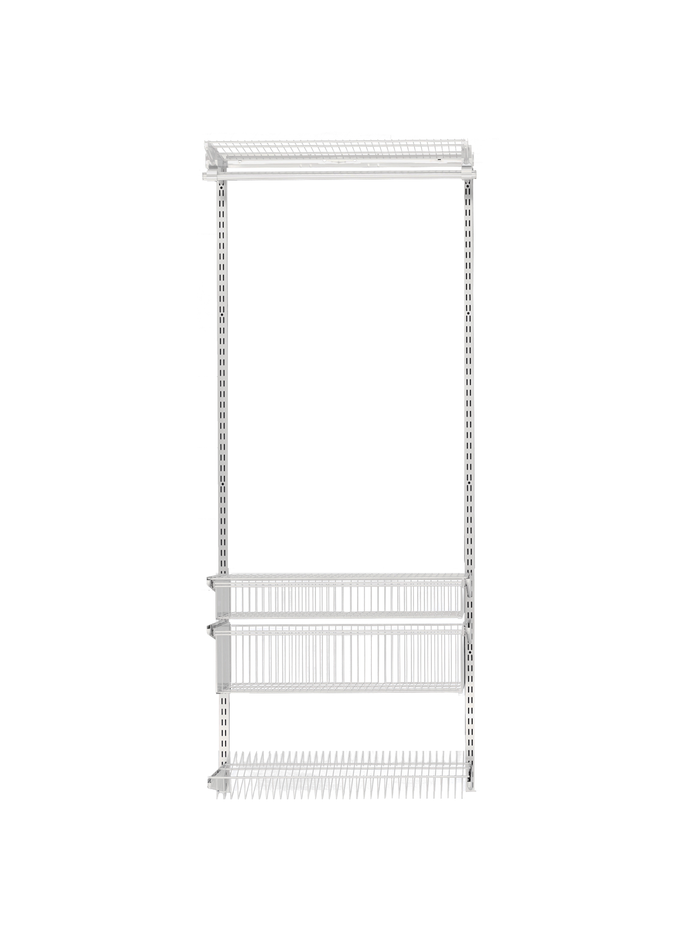 Изображение товара Гардероб Volazzi home 6189507 61x40x192 см цвет белый матовый
